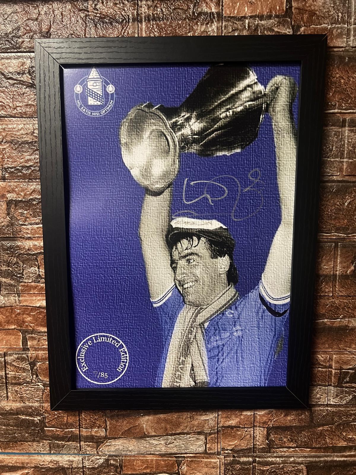 Kevin Ratcliffe Limited Edition Signed Cup Winners Cup A3 Poster