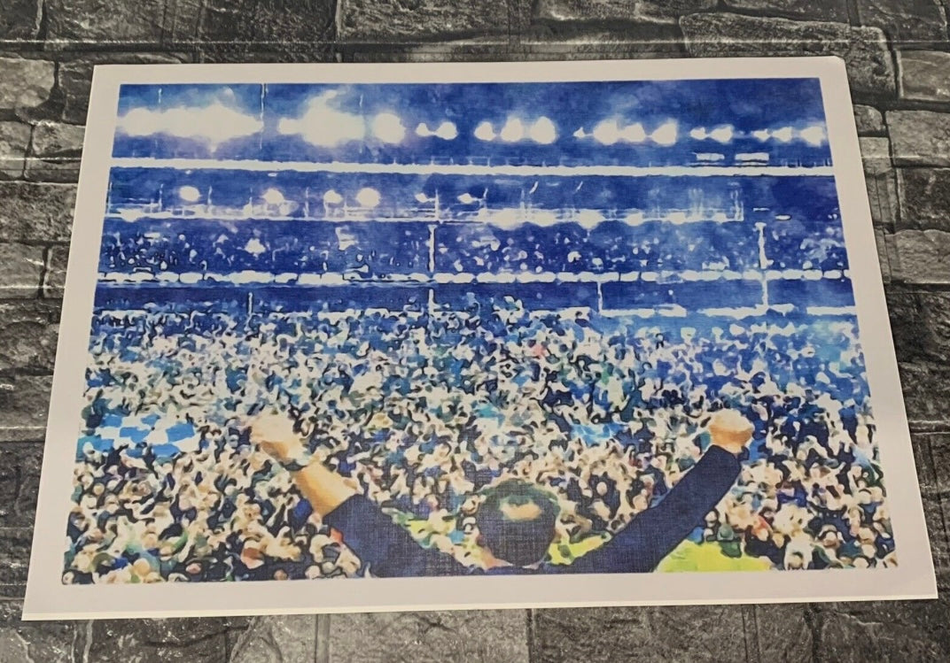 Frank Lampard “We Shall Not Be Moved” A3 Pop Art Poster