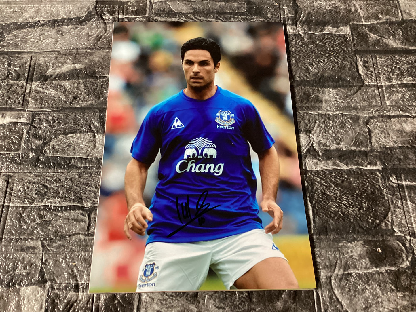 Mikel Arteta Hand Signed Photo