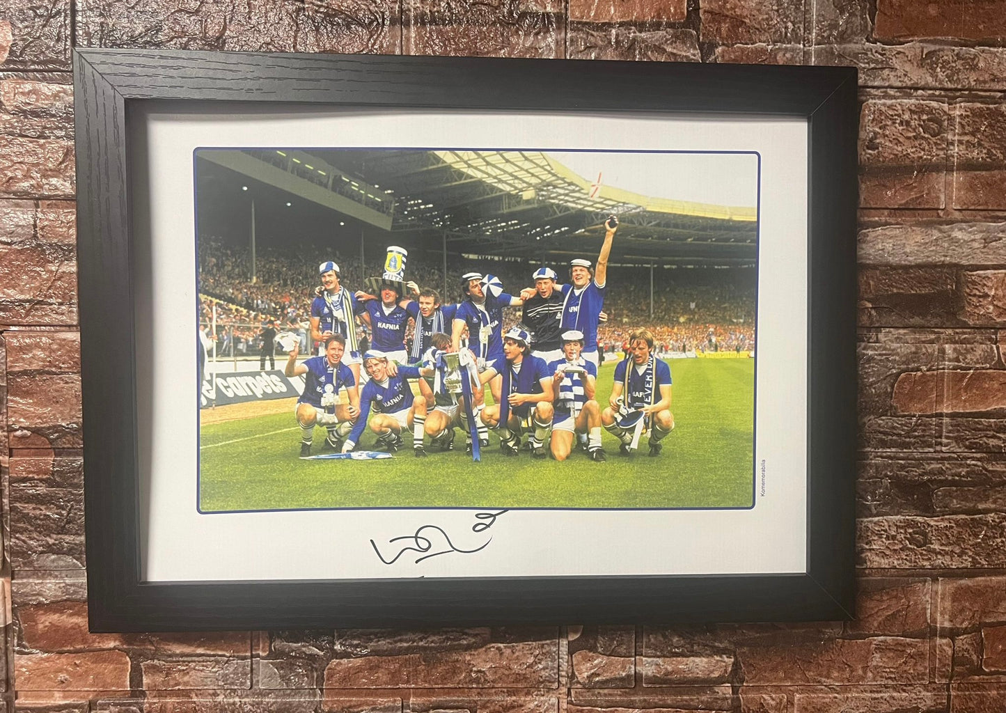 Kevin Ratcliffe 1984 FA Cup Winners A3 Poster