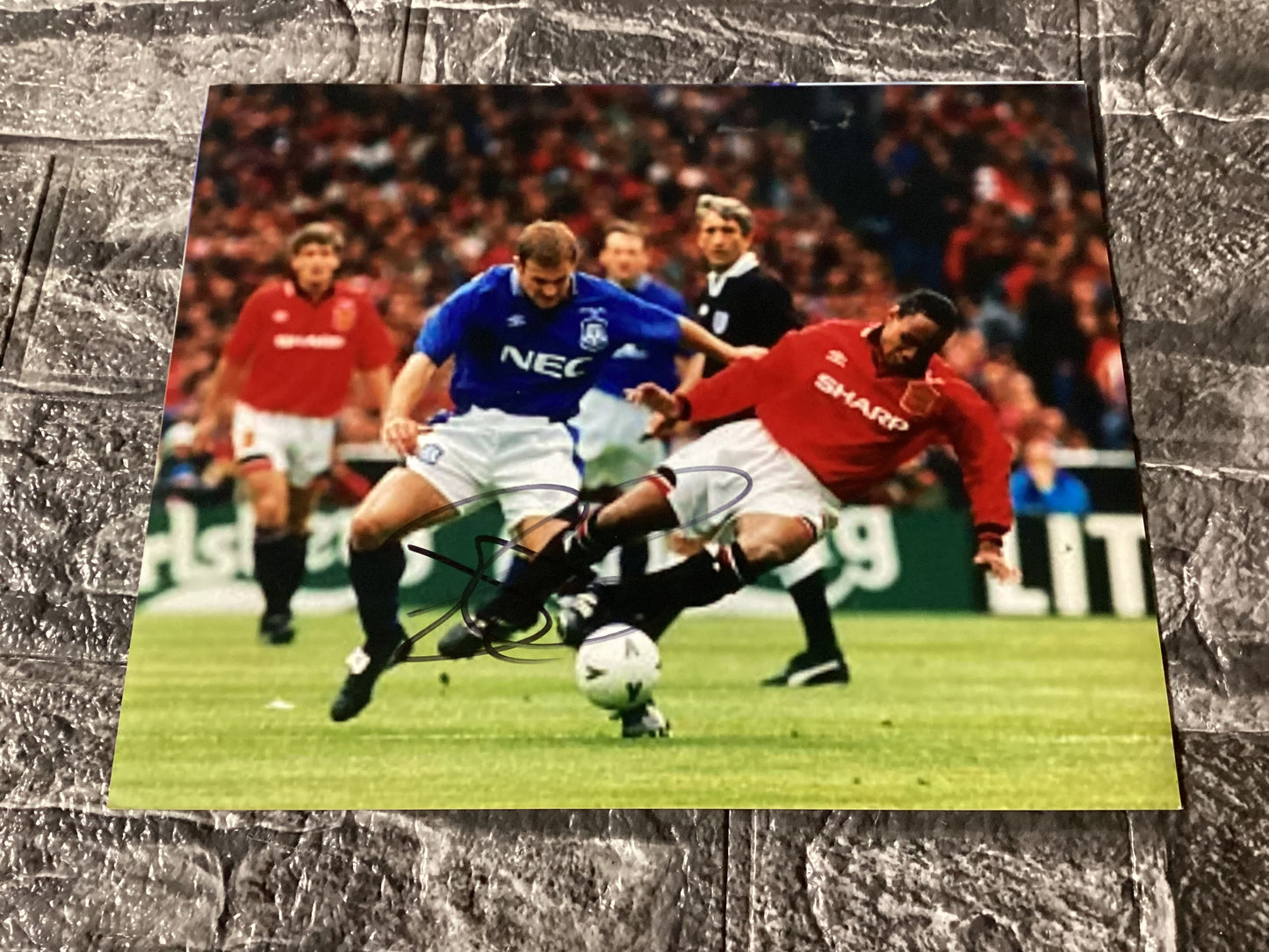 Joe Parkinson Hand Signed Photo