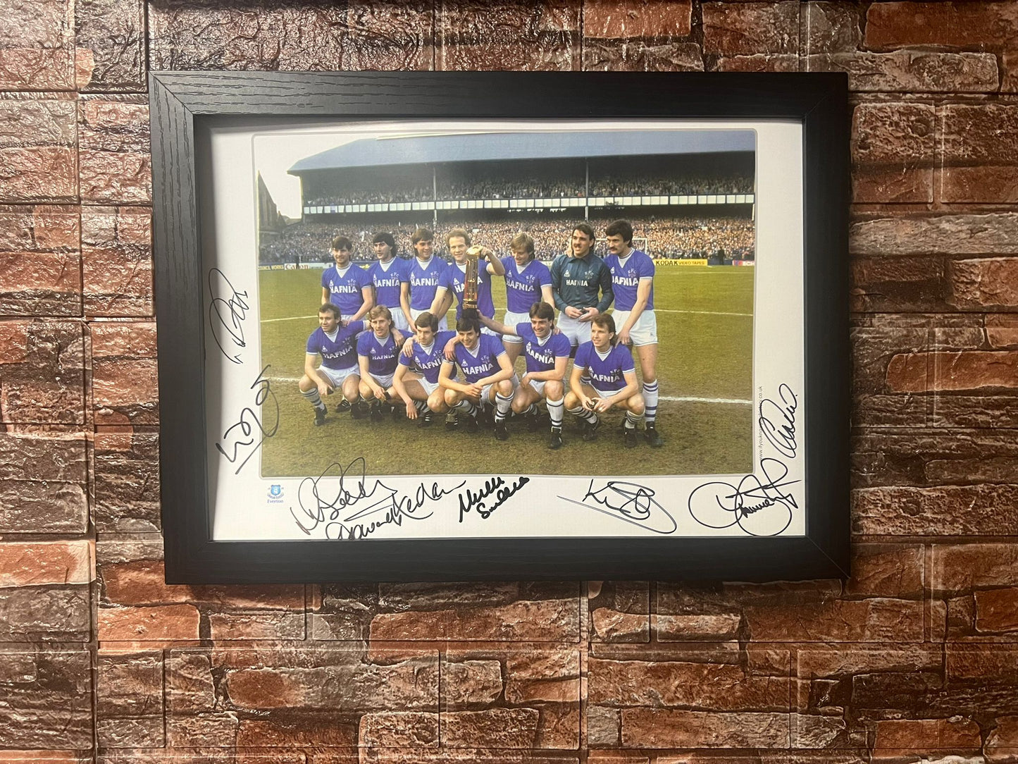 Multi Signed League Champions Winners A3 Poster
