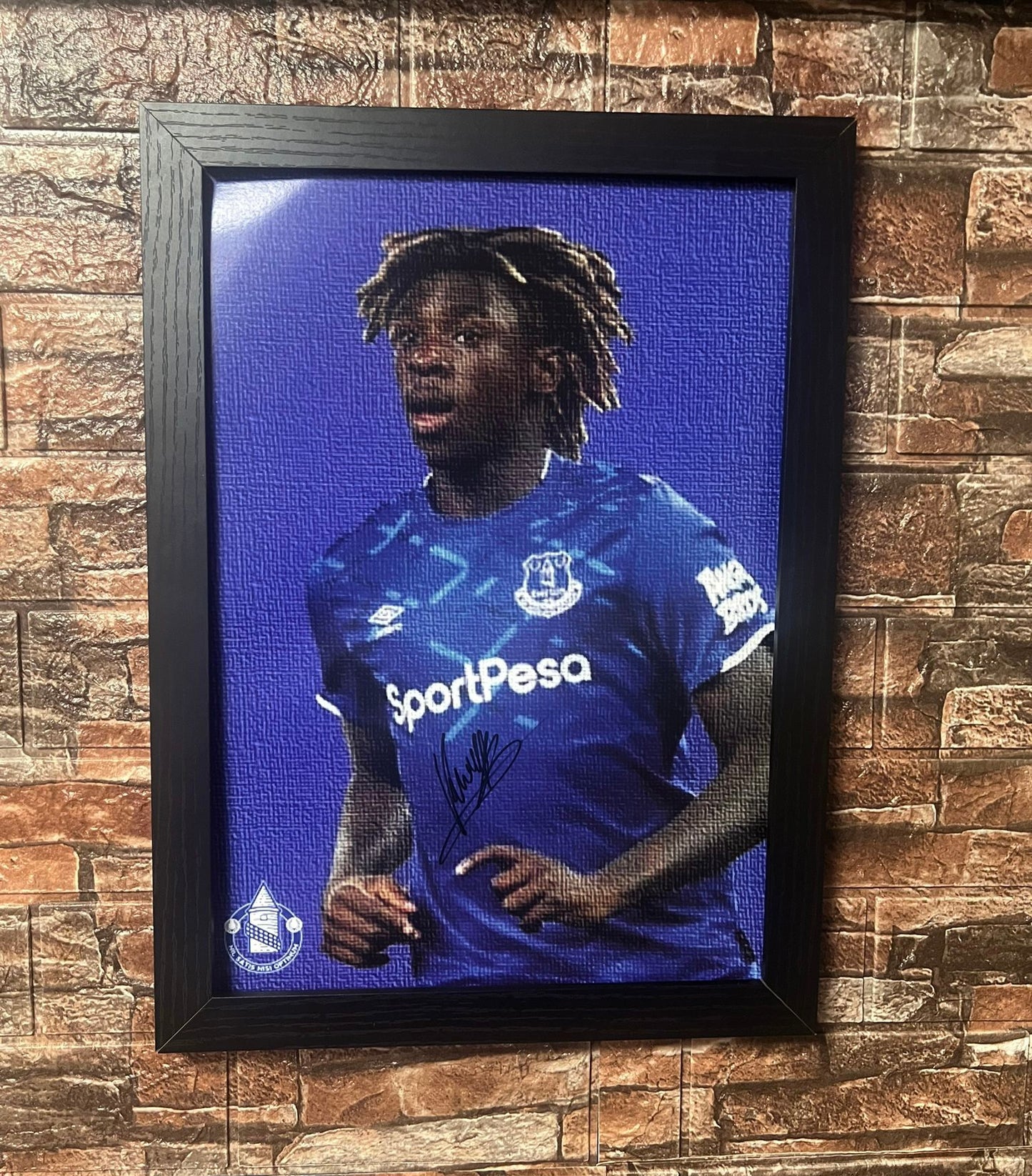 Moise Kean Signed A3 Pop Art Poster