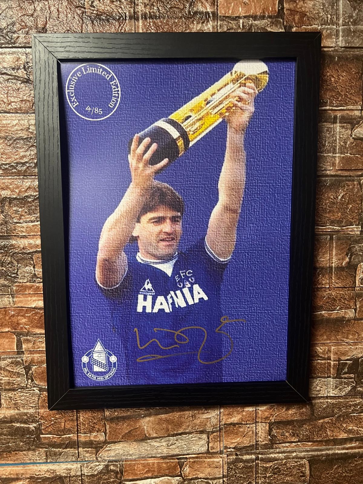 Kevin Ratcliffe Limited Edition Signed A3 Poster