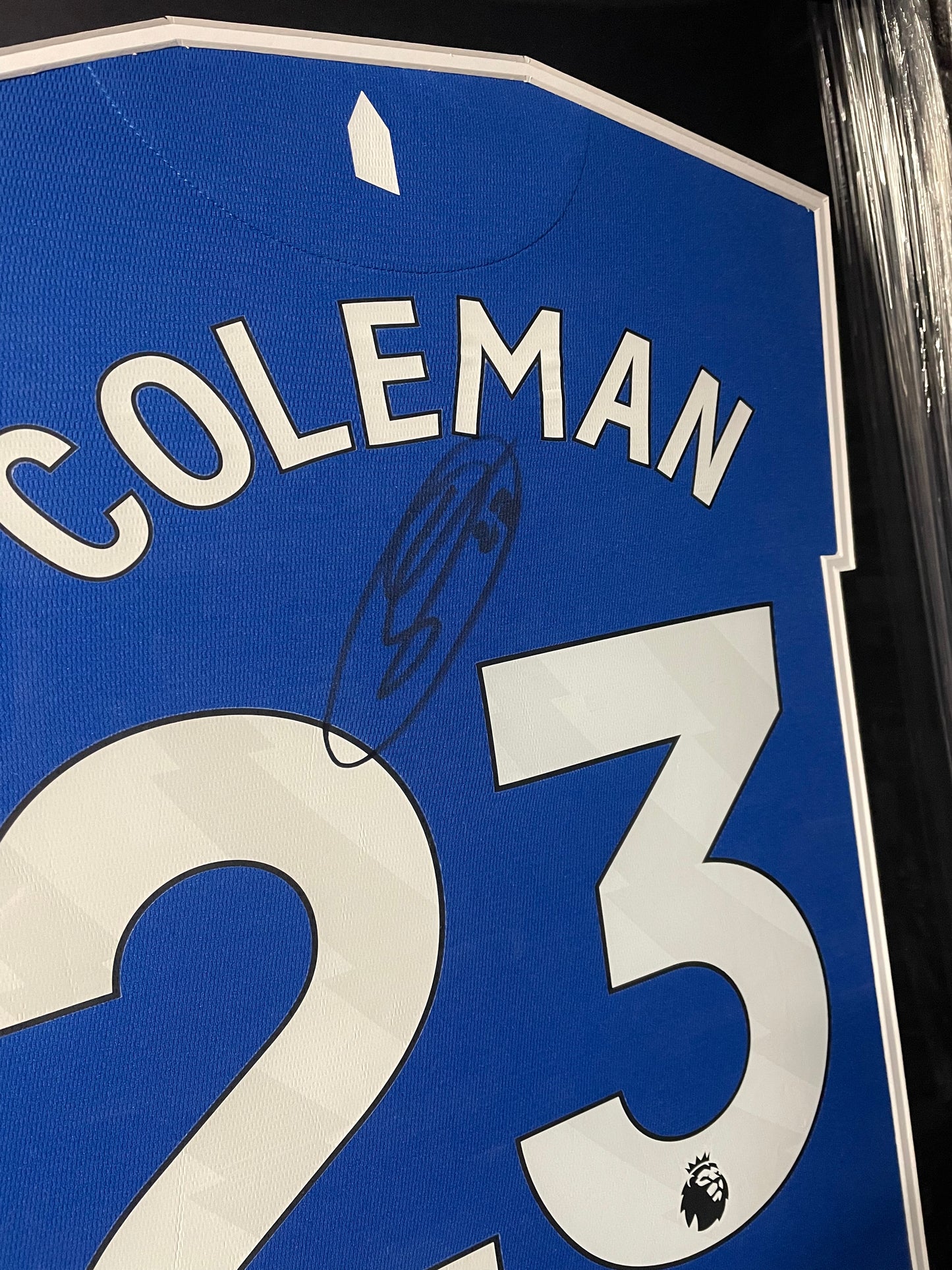 Seamus Coleman Signed Framed Shirt