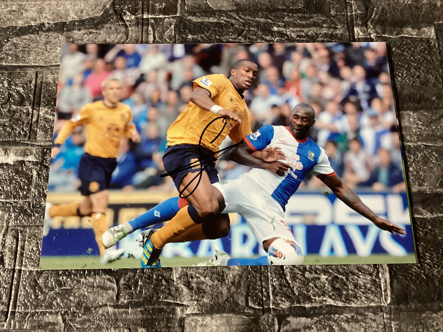 Sylvain Distin Hand Signed Photo (Copy)