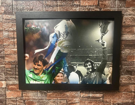 Neville Southall Cup Winners Signed A3 Montage