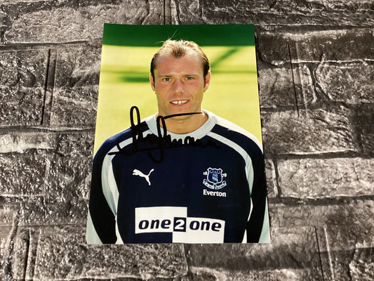 Steve Simonsen Hand Signed Photo