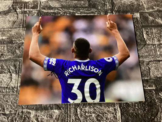 Richarlison Hand Signed Photo