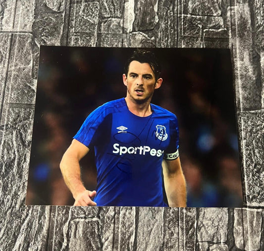 Leighton Baines Hand Signed Photo