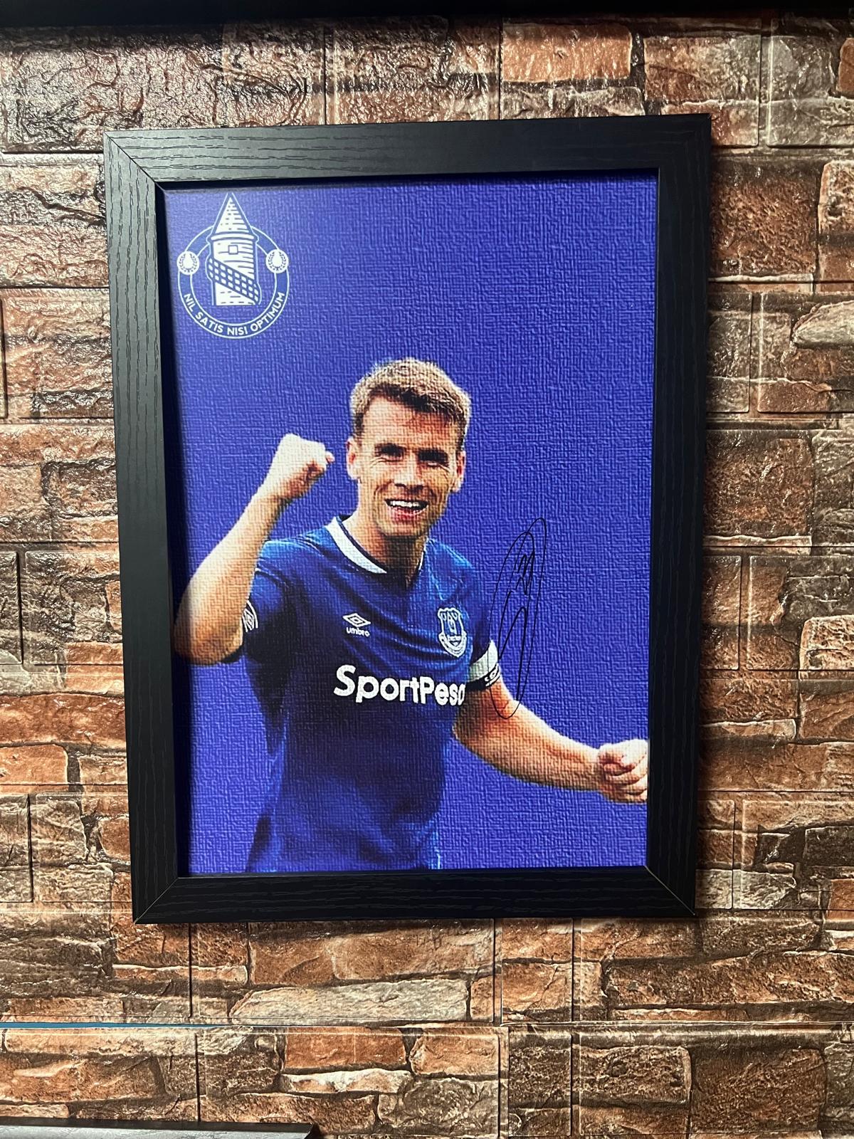 Seamus Coleman Hand Signed A3 Poster