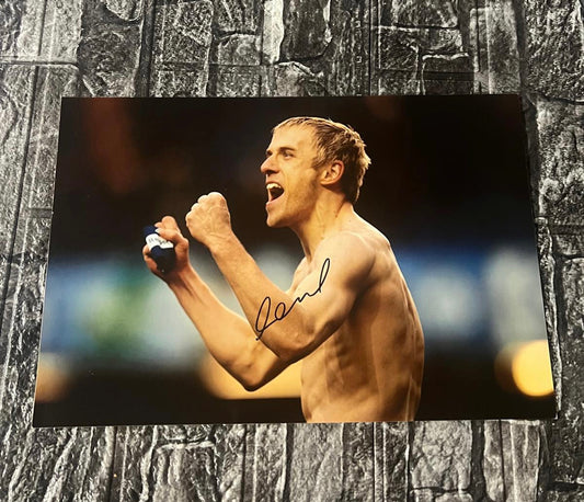 Phil Neville Hand Signed Photo