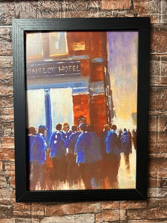 The Winslow Everton’s Famous Goodison Road Pub A3 Pop Art Poster