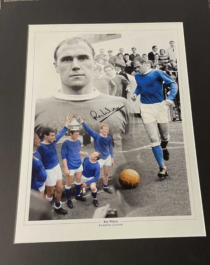 Ray Wilson Signed 20x16 Montage Mount