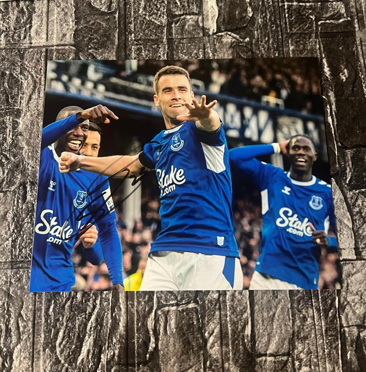 Seamus Coleman Hand Signed Photo