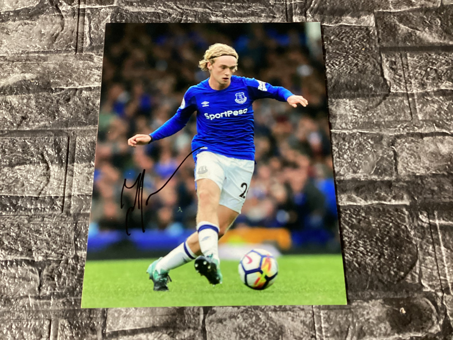 Tom Davies Hand Signed Photo