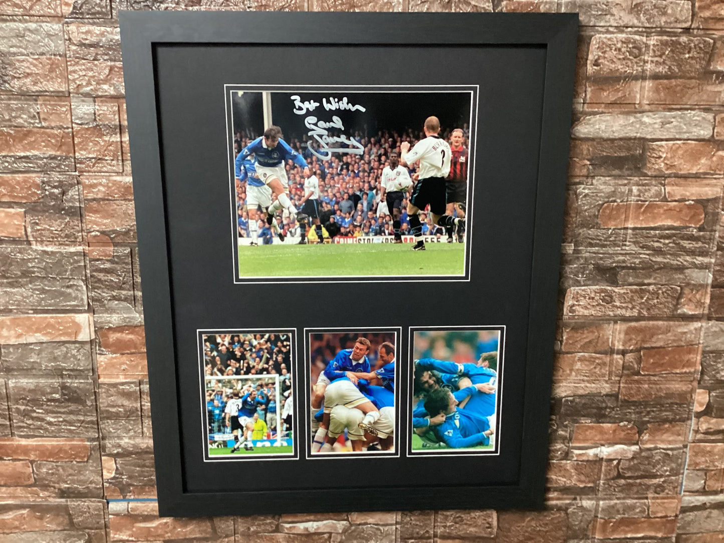 Gareth Farrelly Signed 20x16 Montage Mount