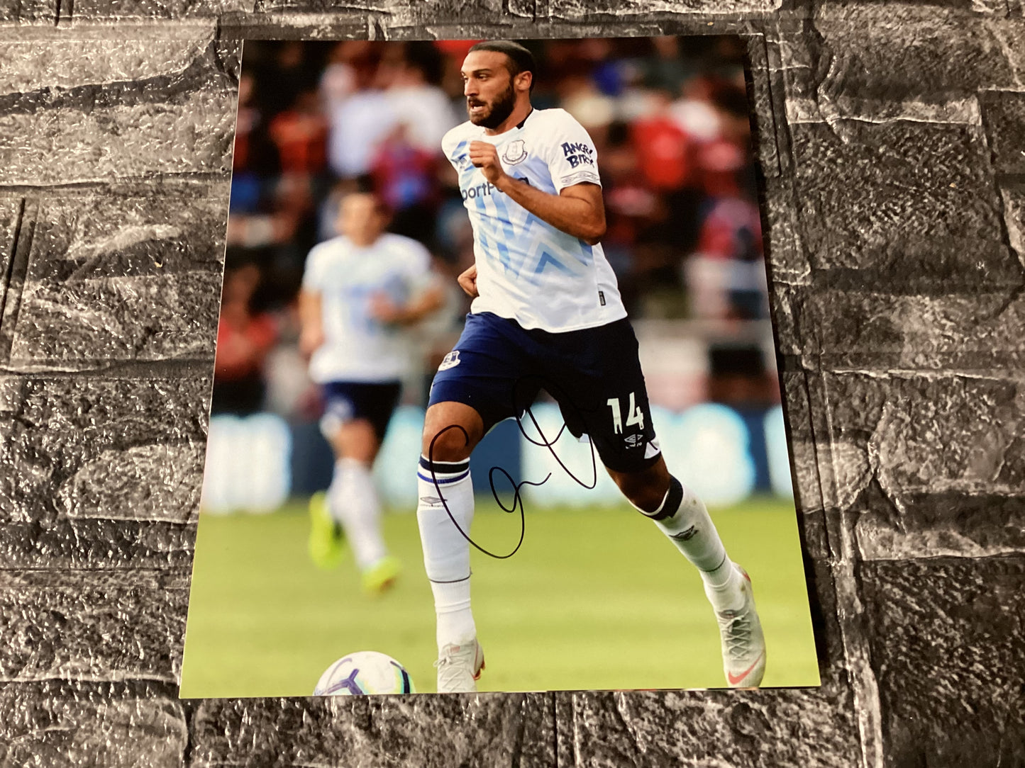 Cenk Tosun Hand Signed Photo