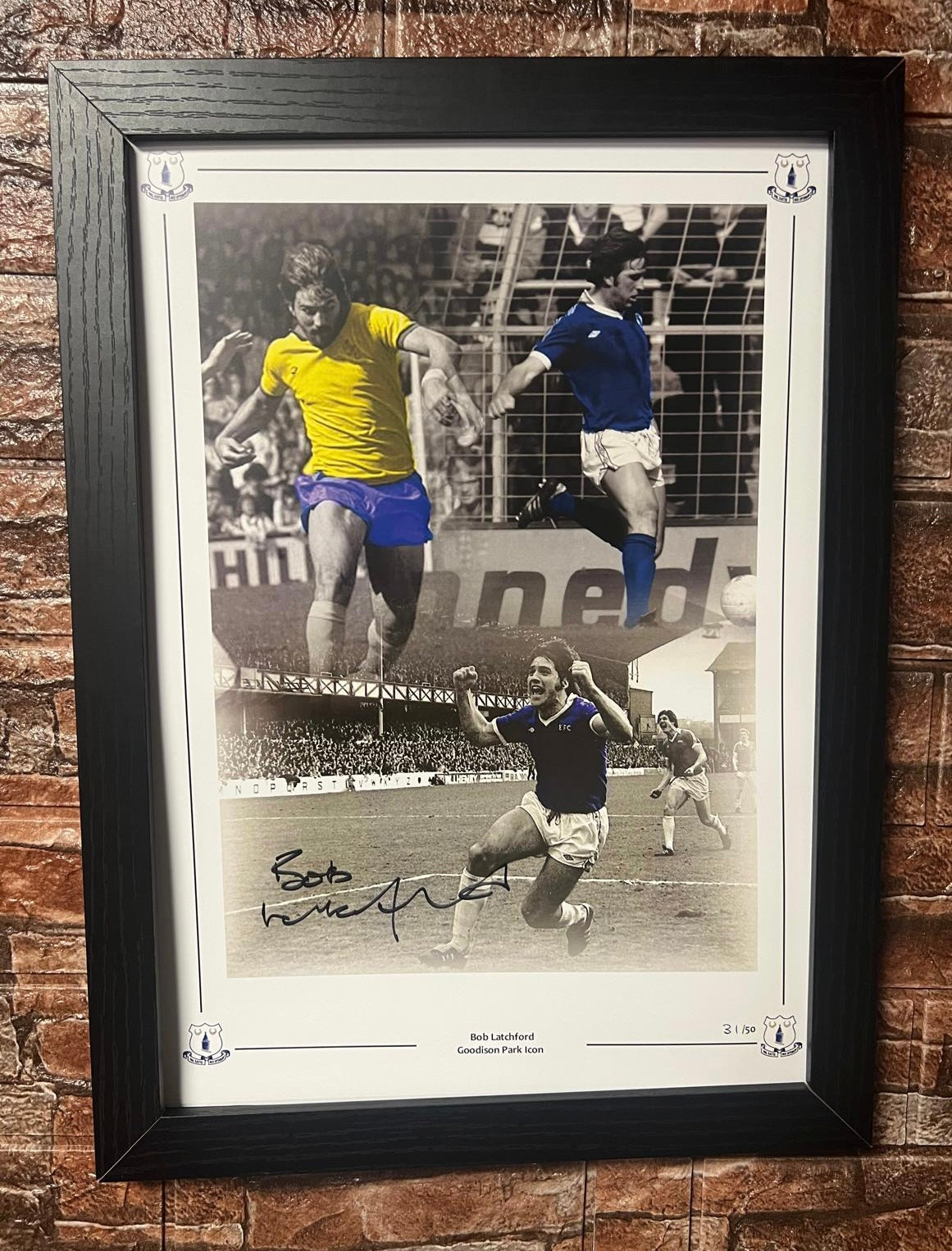 Bob Latchford Signed 77/78 30 Goal Season Montage