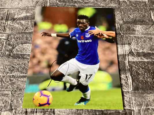 Idrissa Gueye Hand Signed Photo