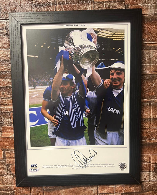 Gary Stevens Signed A3 FA Cup Winners Photo