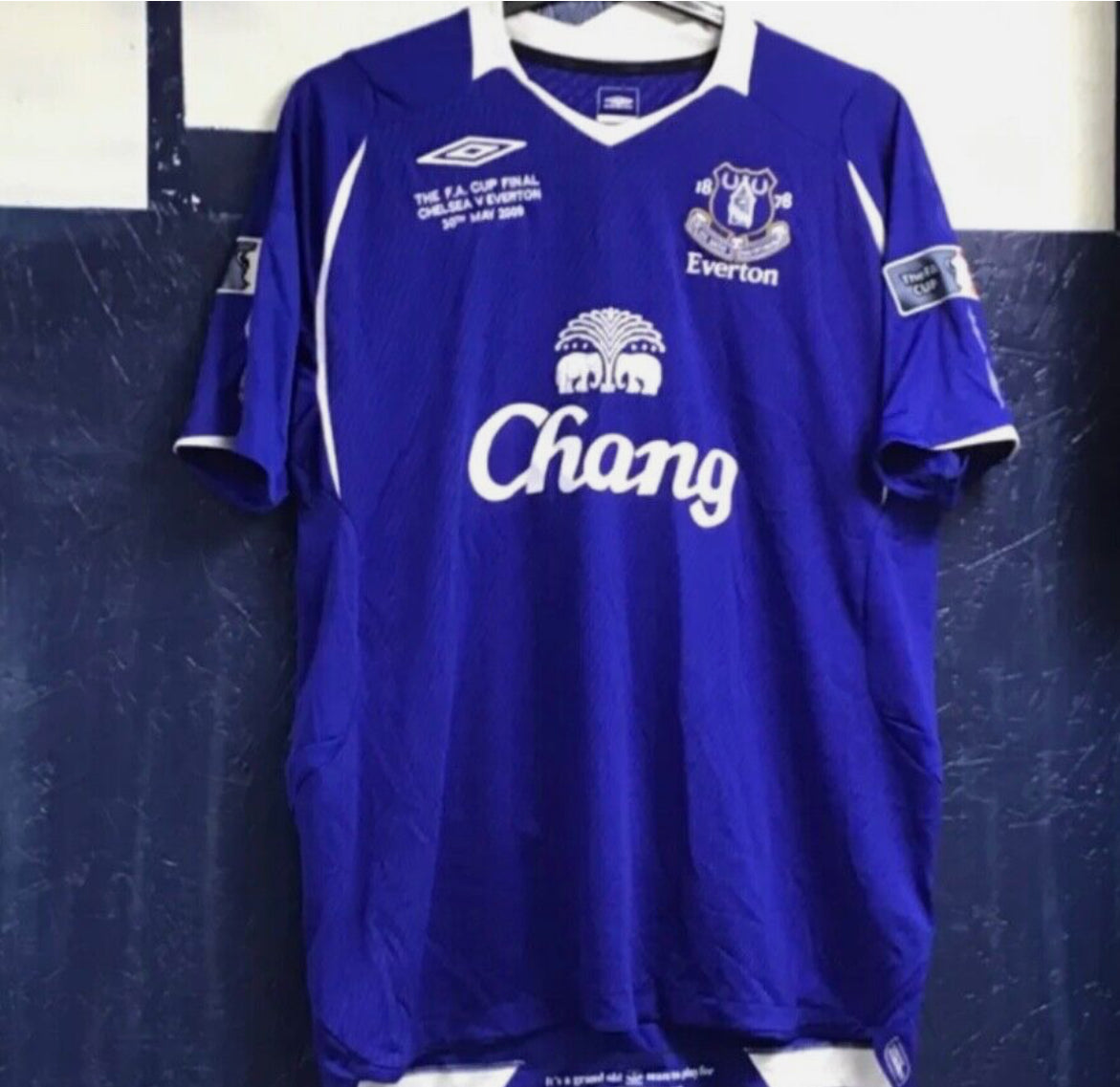 2009 Player Issue FA Cup Final Shirt