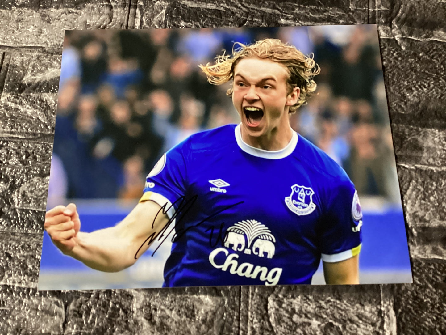 Tom Davies Hand Signed Photo