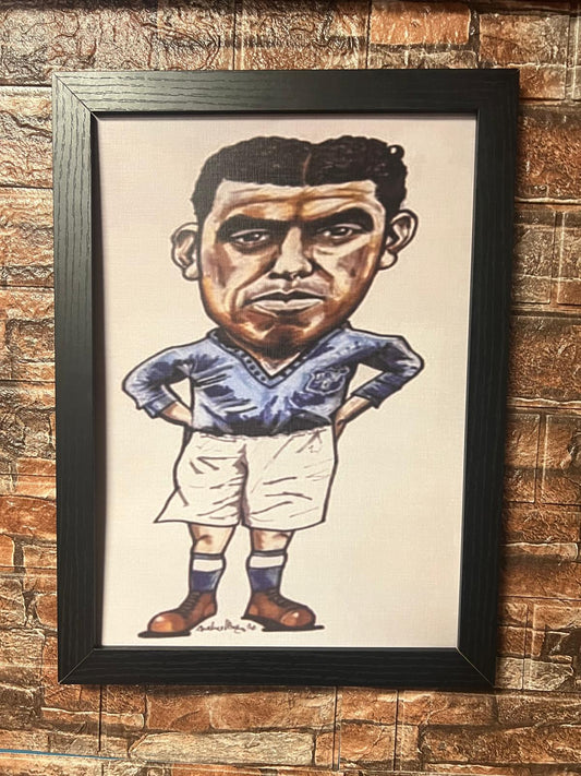 Dixie Dean A3 Pop Art Poster