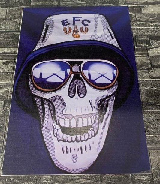 Everton “We Fear No Foe”  A3 Pop Art Poster