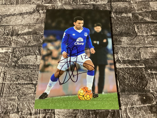 Aaron Lennon Hand Signed Photo