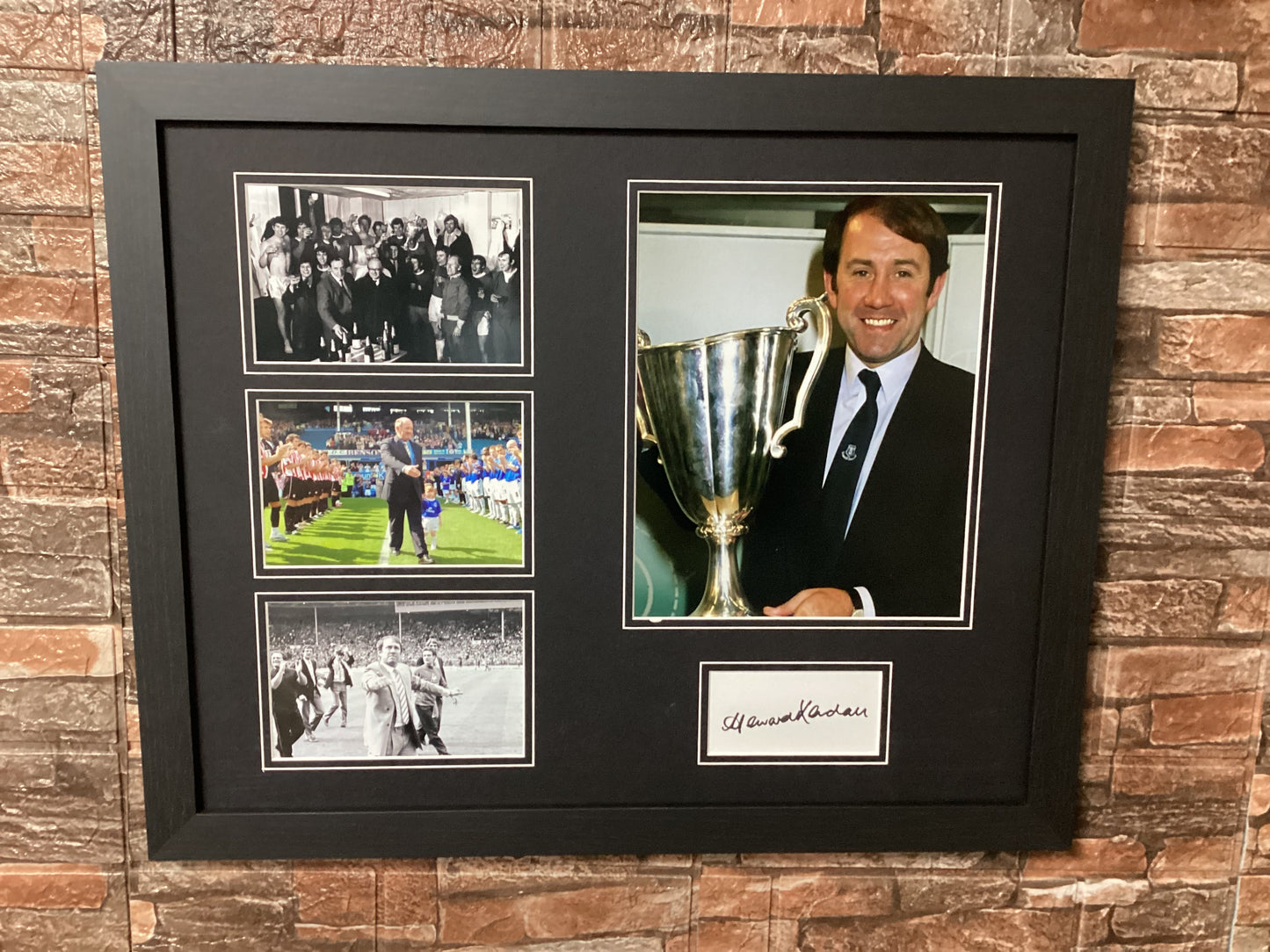 Howard Kendall Signed 20x16 Montage Mount